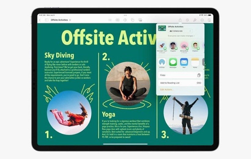 معرفی سیستم‌عامل iPadOS 16 با چندین قابلیت مفید