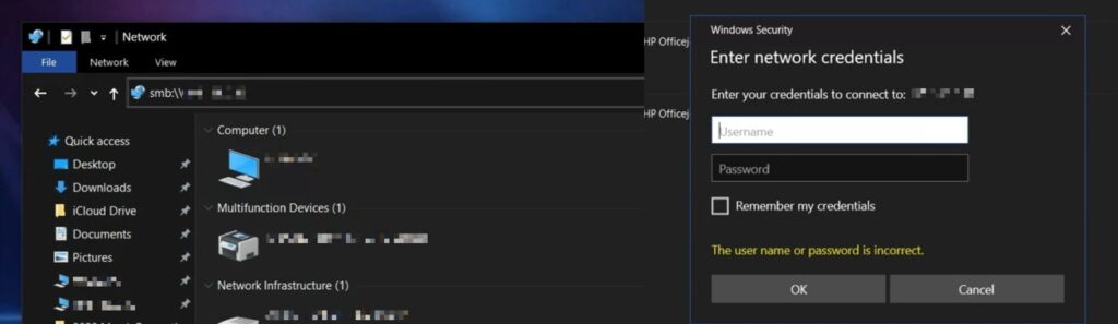 دسترسی به پوشه اشتراک گذاری شده از طریق Windows