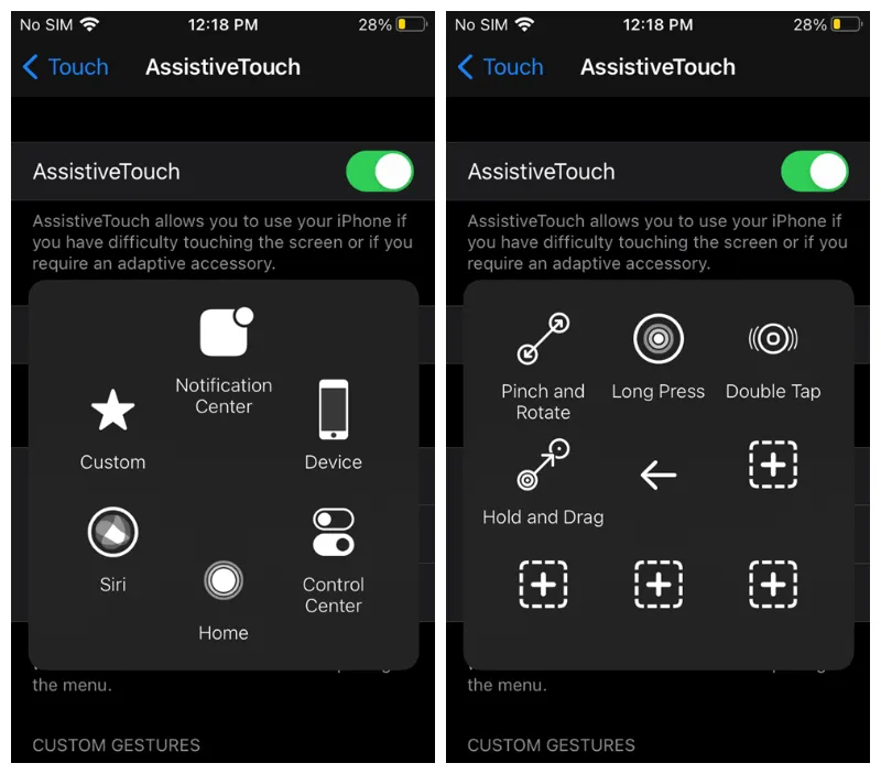 چگونه از AssistiveTouch استفاده کنیم؟