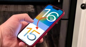 آموزش Downgrade از iOS 16 به iOS 15